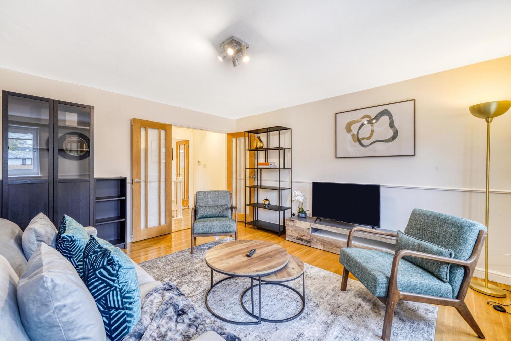 Executive 4 Bedroom Town House In Canada Water Free Wifi & Parking By City Stay Aparts 伦敦 外观 照片